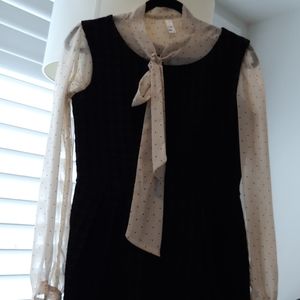 American apparel  chiffon blouse